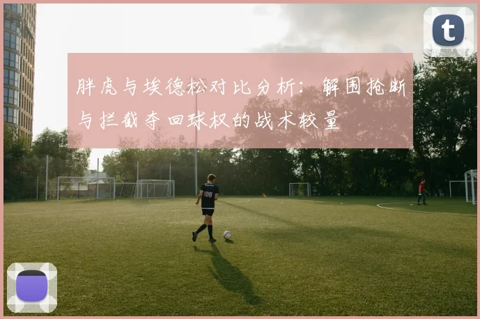胖虎与埃德松对比分析：解围抢断与拦截夺回球权的战术较量